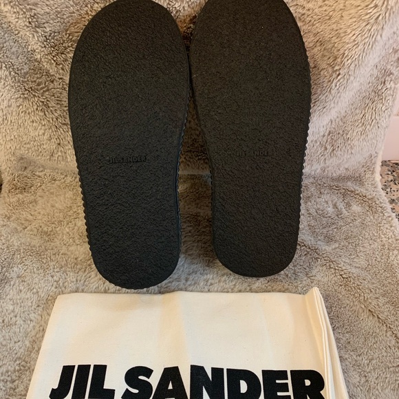 JIL SANDER White and Black Sneakers EU Size 38 - Picture 9 of 9